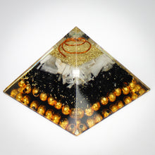 Carica l'immagine nel visualizzatore di Gallery, Orgone in selenite e tormalina nera