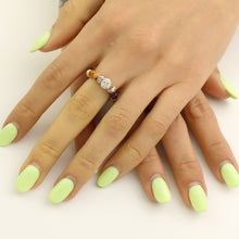 Carica l'immagine nel visualizzatore di Gallery, Anello mokaite e strass