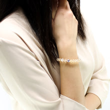 Carica l'immagine nel visualizzatore di Gallery, Bracciale unisex 8 mm Quarzo citrino e argento 925