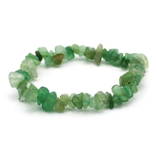 Carica l'immagine nel visualizzatore di Gallery, Bracciale donna chips avventurina verde