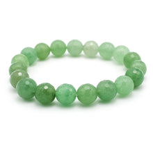 Carica l'immagine nel visualizzatore di Gallery, Bracciale unisex Avventurina 10 mm sfaccettati