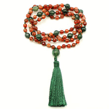 Carica l'immagine nel visualizzatore di Gallery, Mala Agata di fuoco e agata muschiata