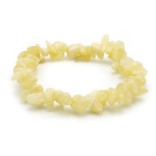 Carica l'immagine nel visualizzatore di Gallery, Bracciale donna chips calcite gialla