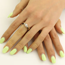 Carica l'immagine nel visualizzatore di Gallery, Anello occhio di tigre e strass