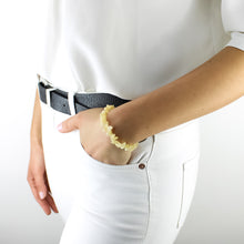 Carica l'immagine nel visualizzatore di Gallery, Bracciale donna chips calcite gialla