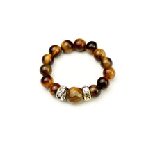 Carica l'immagine nel visualizzatore di Gallery, Anello occhio di tigre