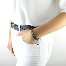 Carica l'immagine nel visualizzatore di Gallery, Bracciale donna chips crisocolla