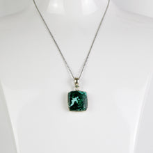 Carica l'immagine nel visualizzatore di Gallery, Ciondolo malacolla e argento 925-9 gr