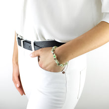 Carica l'immagine nel visualizzatore di Gallery, Bracciale donna chips crisoprasio