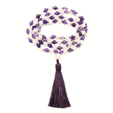 Carica l'immagine nel visualizzatore di Gallery, Mala Quarzo rosa e ametista