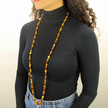 Carica l'immagine nel visualizzatore di Gallery, Collana lunga ambra dei Balcani-65 cm