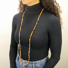 Carica l'immagine nel visualizzatore di Gallery, Collana lunga mokaite 6 mm sfaccettate