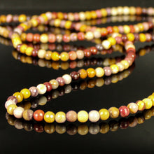Carica l'immagine nel visualizzatore di Gallery, Collana lunga mokaite 6 mm sfaccettate