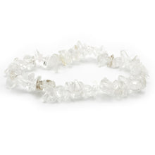 Carica l'immagine nel visualizzatore di Gallery, Bracciale donna chips cristallo di rocca