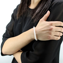 Carica l'immagine nel visualizzatore di Gallery, Perle di fiume, tonde, bianche, 6 mm