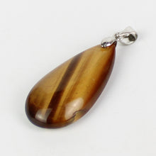 Carica l'immagine nel visualizzatore di Gallery, Ciondolo occhio di tigre forma goccia