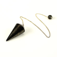 Carica l'immagine nel visualizzatore di Gallery, Pendolo Shungite