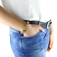 Carica l'immagine nel visualizzatore di Gallery, Bracciale unisex Diaspro paesina 10 mm lisci