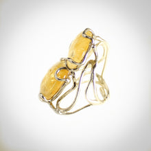 Carica l'immagine nel visualizzatore di Gallery, Anello quarzo citrino e argento 925