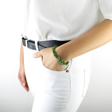 Carica l'immagine nel visualizzatore di Gallery, Bracciale donna chips giada