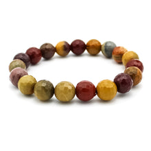 Carica l'immagine nel visualizzatore di Gallery, Bracciale unisex Mokaite 10 mm sfaccettati