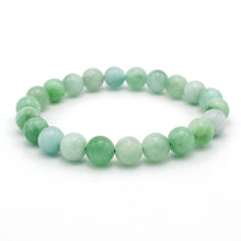 Carica l'immagine nel visualizzatore di Gallery, Bracciale unisex Giada 8 mm lisci