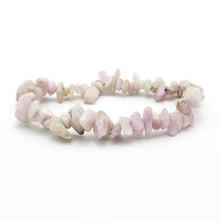 Carica l'immagine nel visualizzatore di Gallery, Bracciale donna chips kunzite
