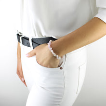 Carica l'immagine nel visualizzatore di Gallery, Bracciale donna chips kunzite