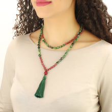 Carica l'immagine nel visualizzatore di Gallery, Mala Rubizoisite e quarzo fragola