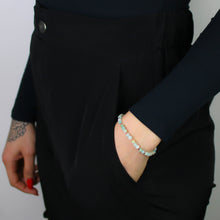 Carica l'immagine nel visualizzatore di Gallery, Bracciale unisex amazzonite 4 mm lisci