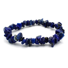 Carica l'immagine nel visualizzatore di Gallery, Bracciale donna chips lapislazzuli
