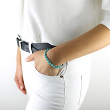 Carica l'immagine nel visualizzatore di Gallery, Bracciale unisex Howlite 6 mm lisci