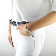 Carica l'immagine nel visualizzatore di Gallery, Bracciale donna chips morganite