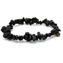 Carica l'immagine nel visualizzatore di Gallery, Bracciale donna chips onice nero