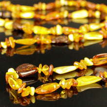 Carica l'immagine nel visualizzatore di Gallery, Collana lunga ambra dei Balcani-75 cm
