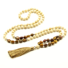 Carica l'immagine nel visualizzatore di Gallery, Mala Pietra del fiume e diaspro variegato