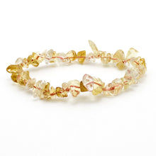 Carica l'immagine nel visualizzatore di Gallery, Bracciale donna chips quarzo citrino