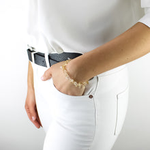 Carica l'immagine nel visualizzatore di Gallery, Bracciale donna chips quarzo citrino