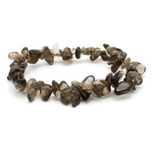 Carica l'immagine nel visualizzatore di Gallery, Bracciale donna chips quarzo fumè