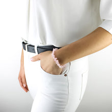 Carica l'immagine nel visualizzatore di Gallery, Bracciale donna chips quarzo rosa