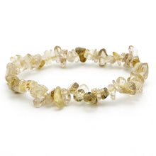 Carica l'immagine nel visualizzatore di Gallery, Bracciale donna chips quarzo rutilato