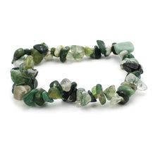 Carica l'immagine nel visualizzatore di Gallery, Bracciale donna chips agata muschiata