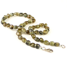 Carica l'immagine nel visualizzatore di Gallery, Collana girocollo burattatine labradorite