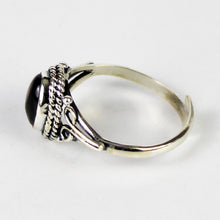 Carica l'immagine nel visualizzatore di Gallery, Anello granato e argento 925-2,5 gr