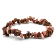 Carica l'immagine nel visualizzatore di Gallery, Bracciale donna chips rodonite