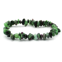 Carica l'immagine nel visualizzatore di Gallery, Bracciale donna chips rubizoisite