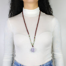 Carica l'immagine nel visualizzatore di Gallery, Mala legno di rosa e crisoprasio