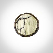 Carica l'immagine nel visualizzatore di Gallery, Anello diaspro dalmata e argento 925