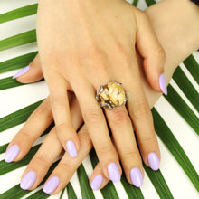 Carica l'immagine nel visualizzatore di Gallery, Anello diaspro paesina e argento 925