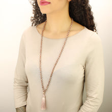 Carica l'immagine nel visualizzatore di Gallery, Mala pietra di luna rosa